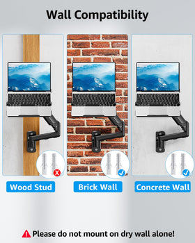 MOUNTUP included mounting hardware and template for secure installation