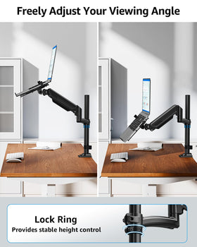 MOUNTUP VESA compatibility supports 75x75 mm and 100x100 mm patterns.