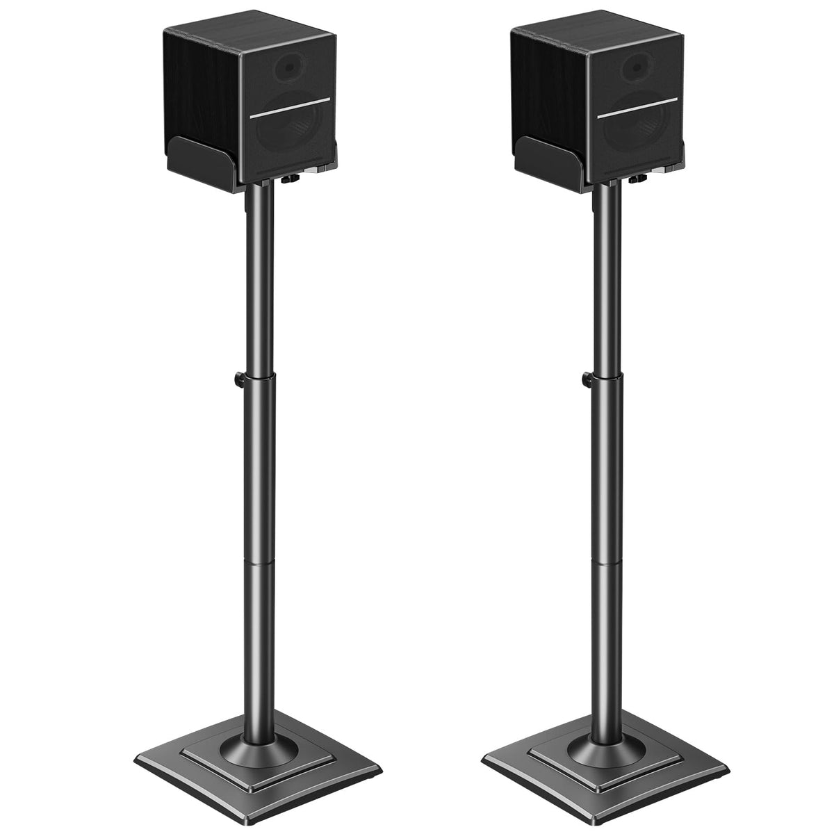 Mountup maximum height reaches 43.3 inches for improved viewing angle.