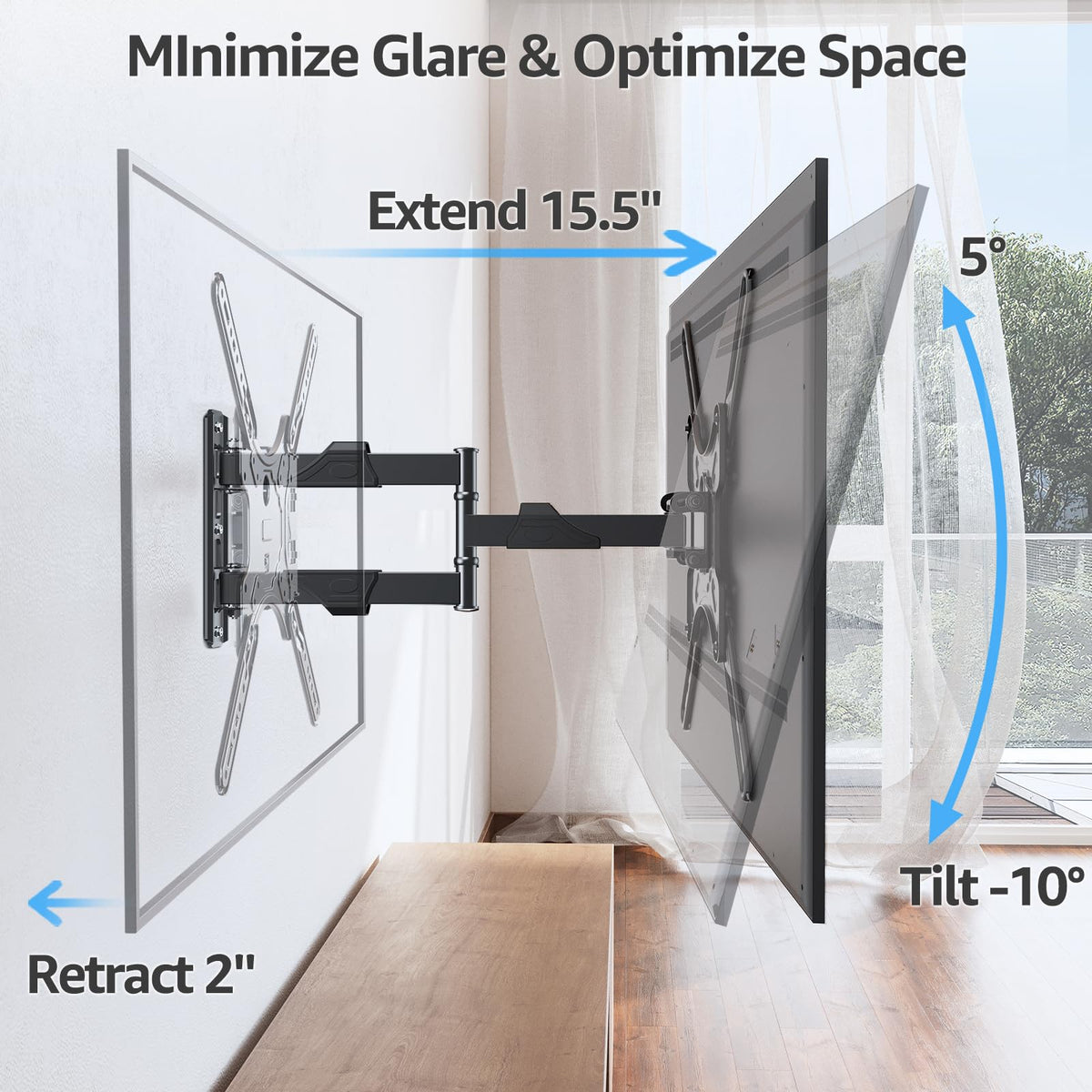 Corner-install friendly MU0009 design optimizes space in tight rooms