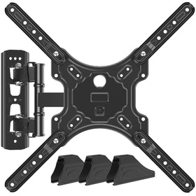 MOUNTUP MU0009 full-motion tilt-swivel for versatile viewing angles in the living room