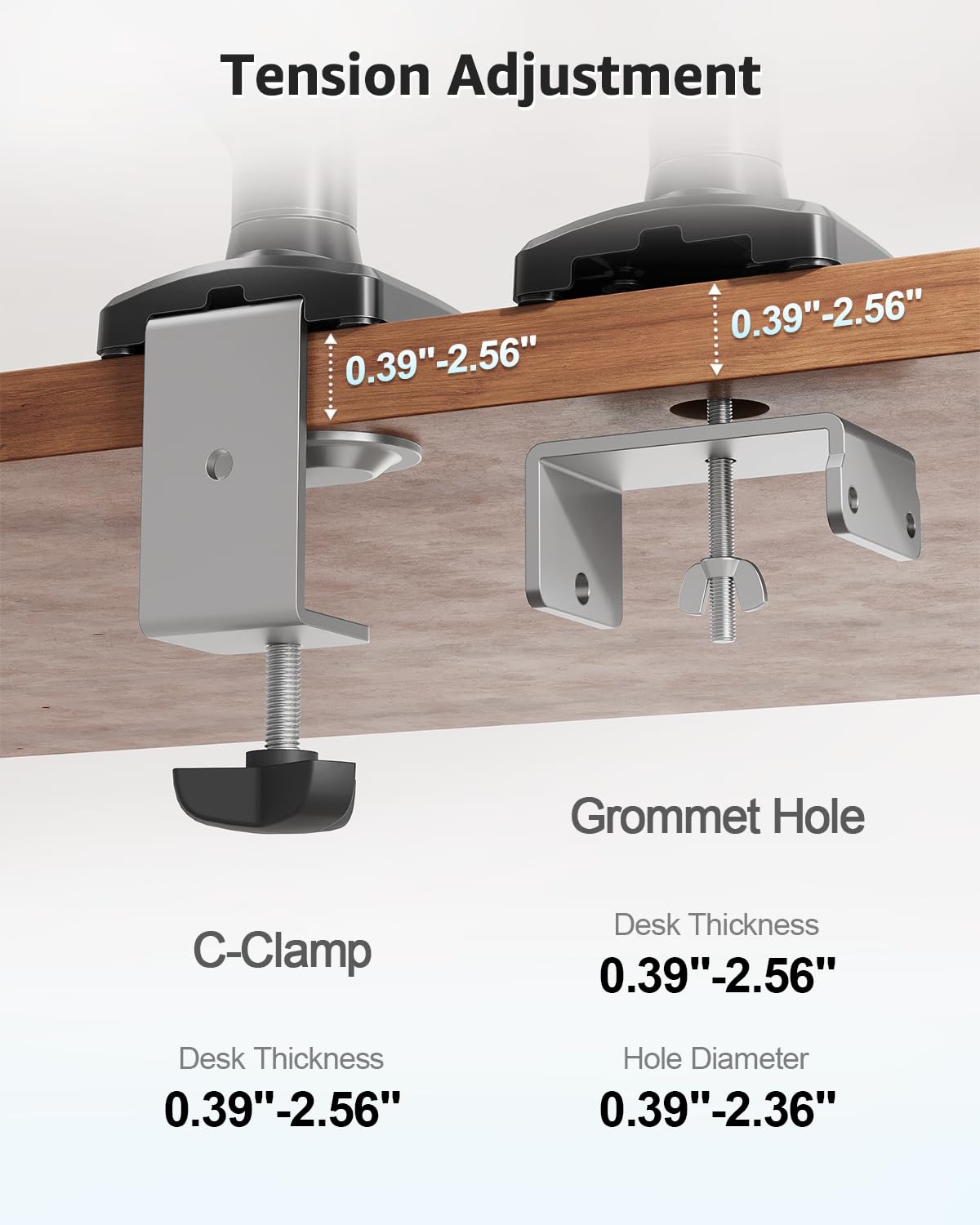MOUNTUP rotating display in portrait and landscape for versatile viewing angles