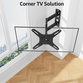 MOUNTUP space-saving design sits close to wall when retracted