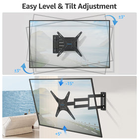 Mountup swivel tilt adjustment enables comfortable viewing from multiple seats.