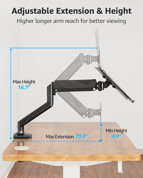 MOUNTUP top view highlighting internal cable management keeping cords organized