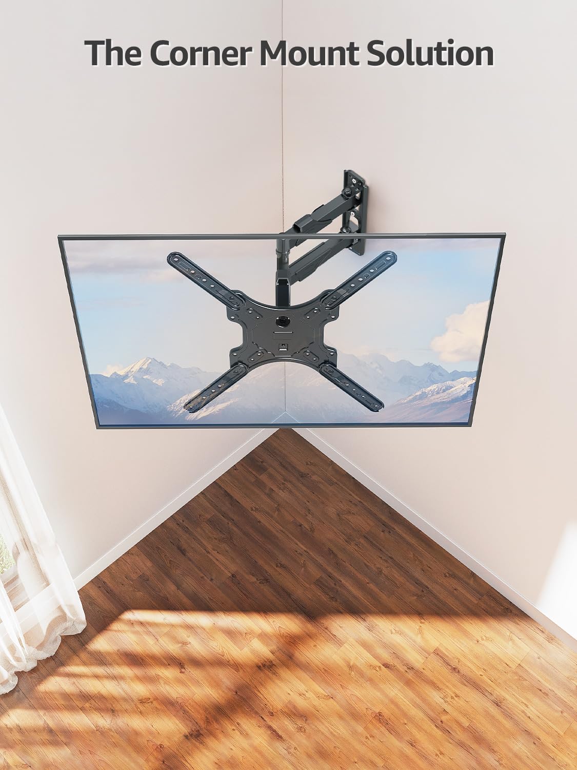 MOUNTUP retracts to 2 inches for a sleek profile