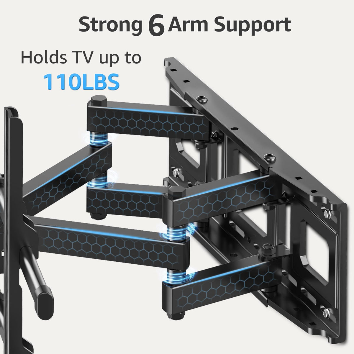 MOUNTUP VESA label and mounting hardware showing universal compatibility