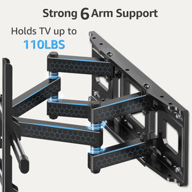 MOUNTUP VESA label and mounting hardware showing universal compatibility