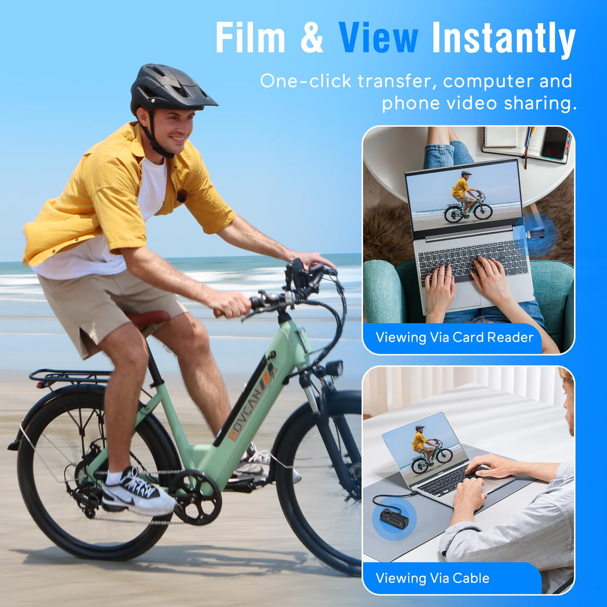 Movcan S70 180-degree rotating lens expands shooting angles