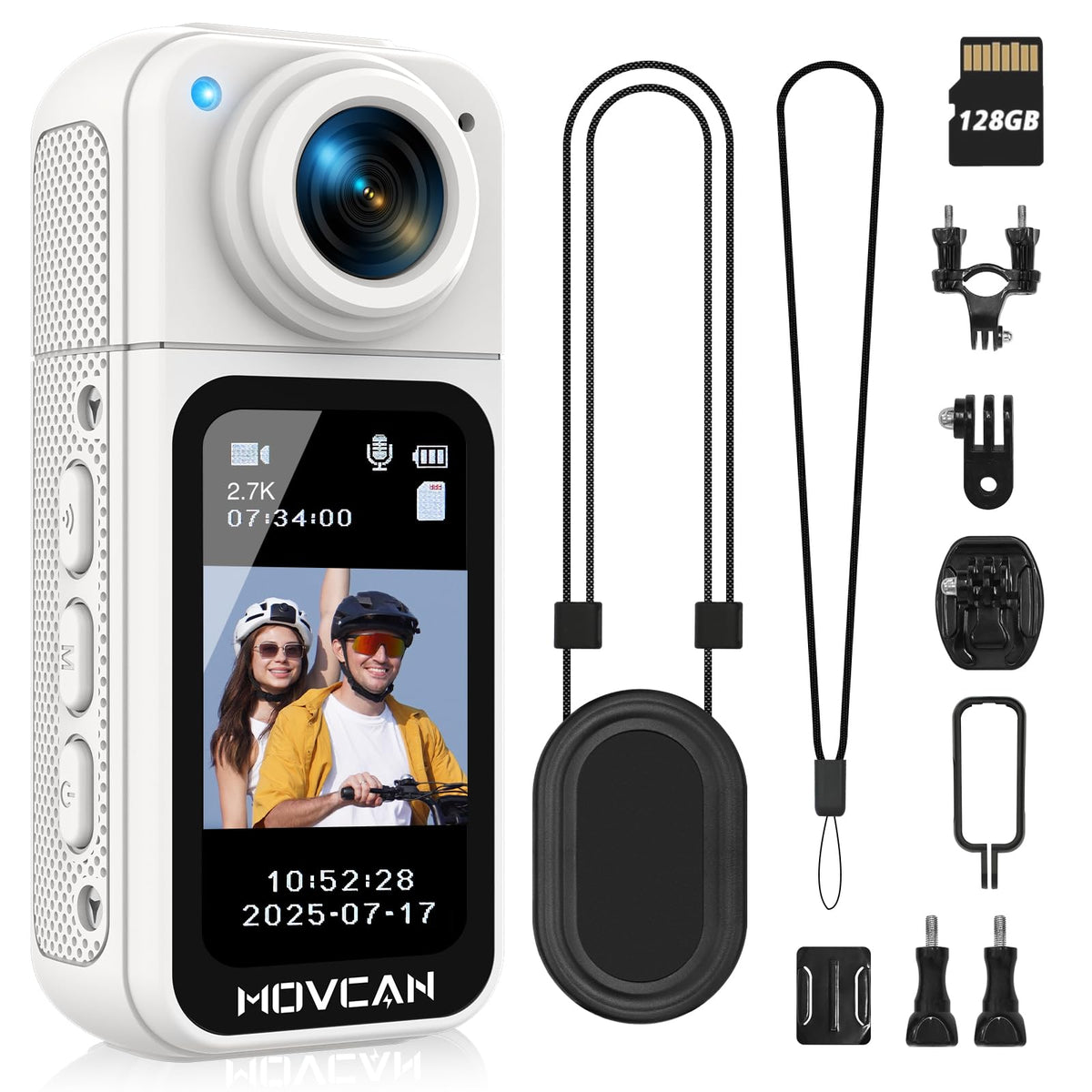 Movcan S70 thumb-size design for pocket carry and quick access