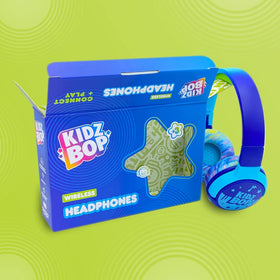 Move2Play Kidz Bop headphones adjustable headband for comfort.