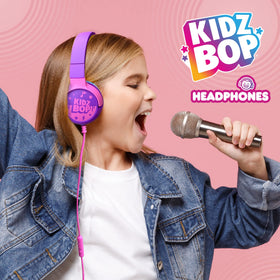 Move2Play Kidz Bop soft-padded earcups offer comfortable wear for kids.