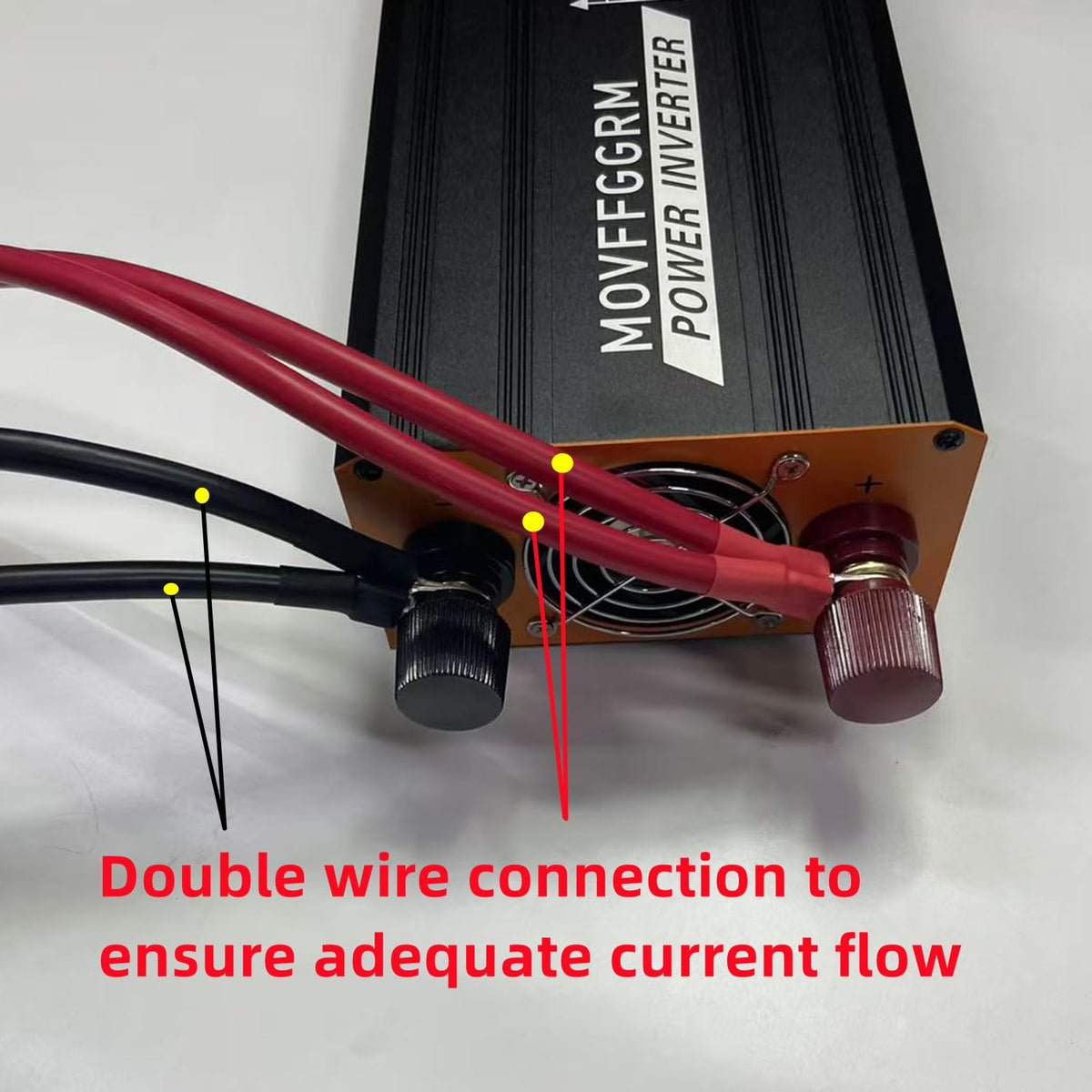 MOVFFGGRM 3000W inverter protection features guard devices from common faults.