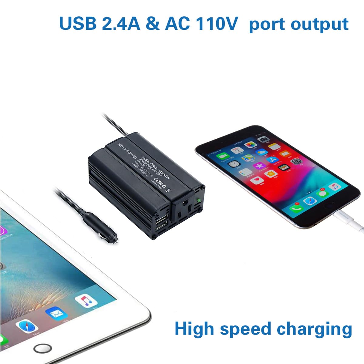 MOVFFGGRM aluminum alloy casing close-up showing heat-dissipation and durability