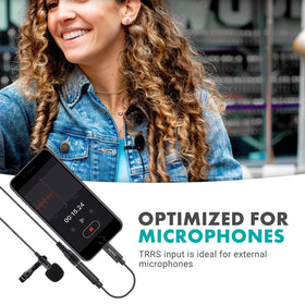 Movo IMA-1 iPhone compatibility with Lightning devices for quick mic setup