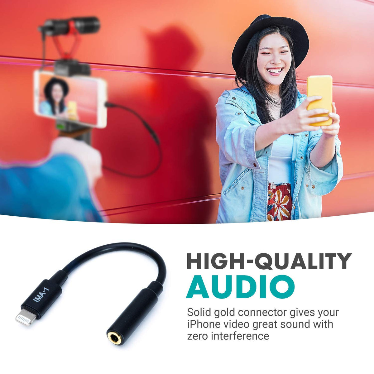Movo IMA-1 on-the-go recording for field video or podcasts