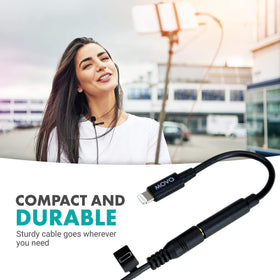 Movo IMA-1 ready-for-iphone-use compact dongle for mobile creators