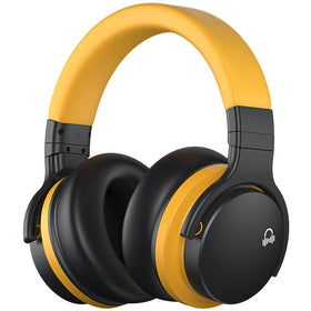MOVSSOU E7 over-ear headphones in angled view for immersive sound and all-day comfort
