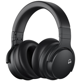 MOVSSOU E7 over-ear headphones with ANC for travel and work