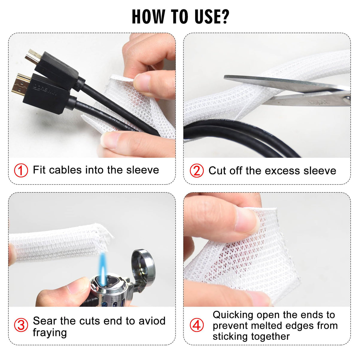 Moxita UL-recognized sleeving offers reliable protection from dust and damage.