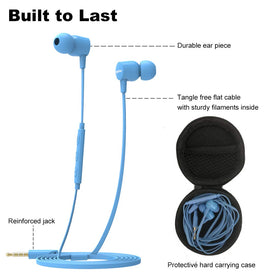 MOXKING six silicone eartips displayed, offering customizable fit and noise isolation