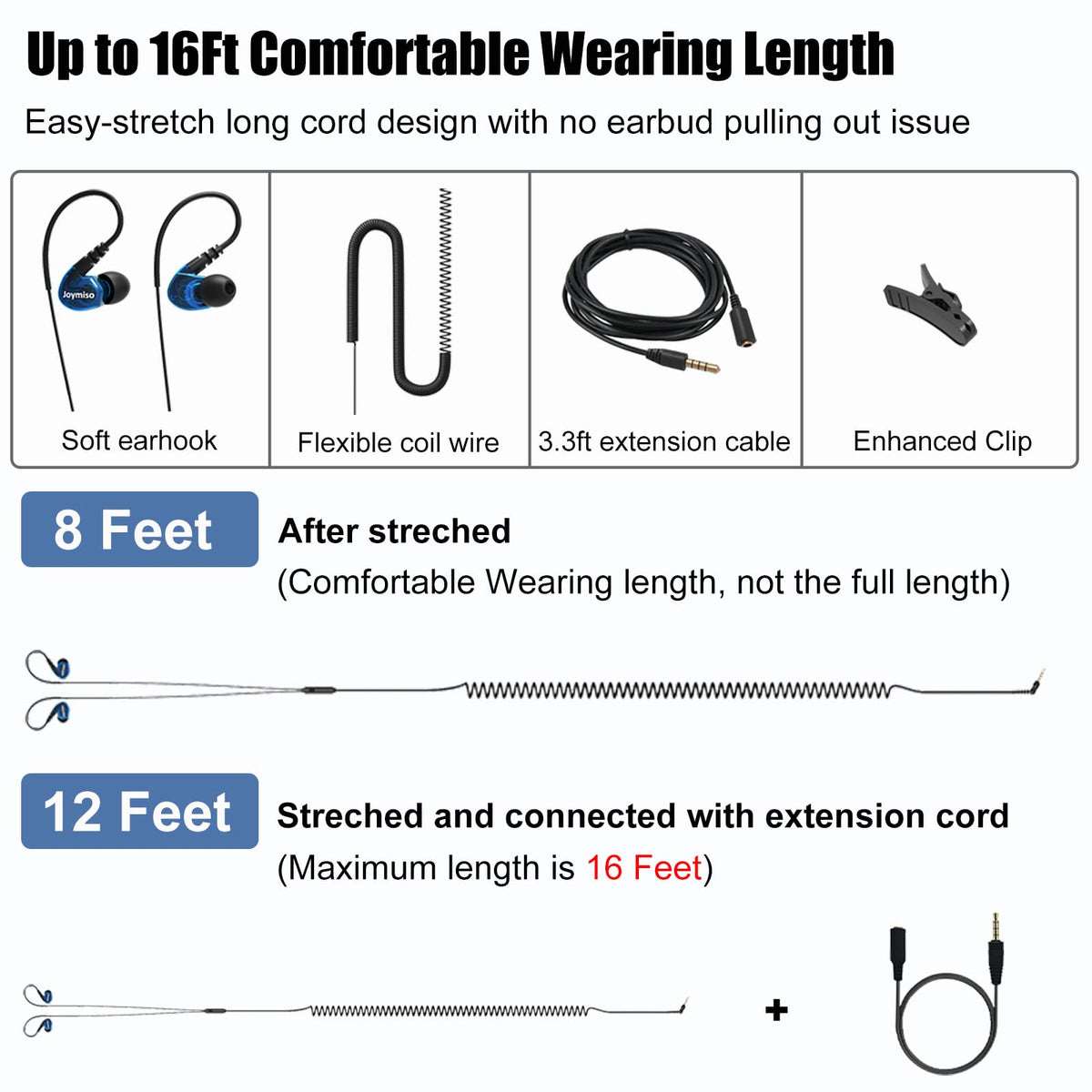MOXKING Joymiso extension cord included for extra reach