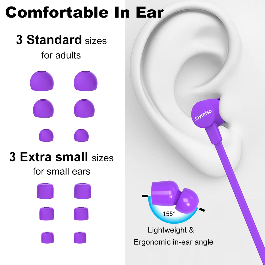 Joymiso flat cable design reduces tangles during daily commutes.