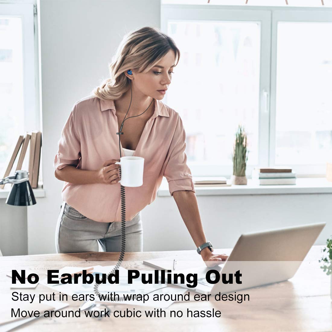 MOXKING Joymiso over-ear wrap stays secure during long sessions