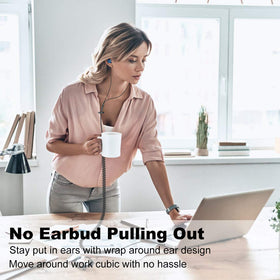 MOXKING Joymiso over-ear wrap stays secure during long sessions