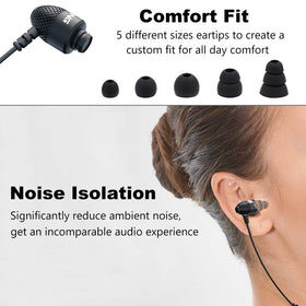 MOXKING M2 inline remote and microphone showing easy call and volume control