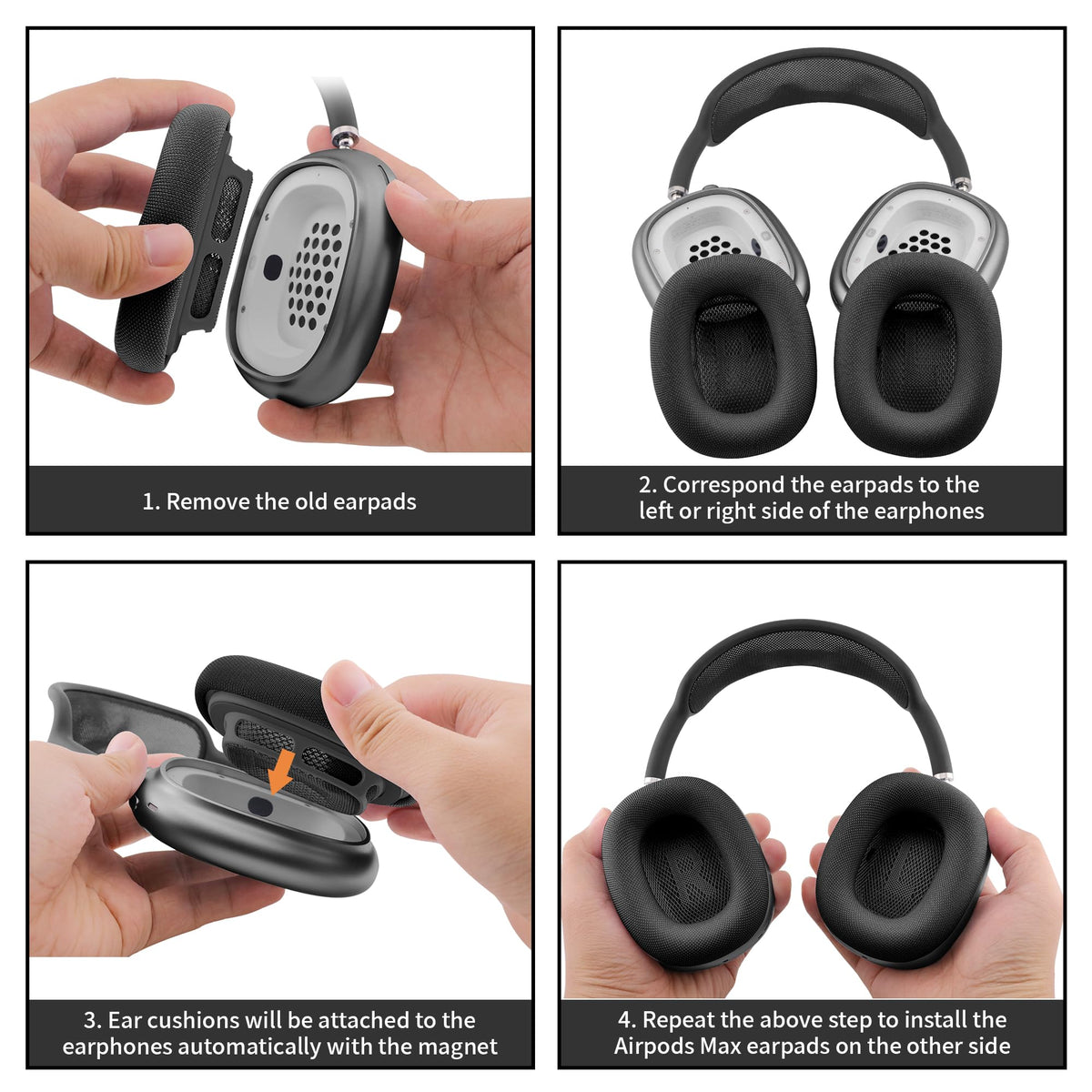 Moxuanze AirPods Max quick, tool-free installation