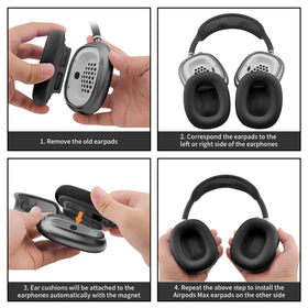 Moxuanze AirPods Max quick, tool-free installation