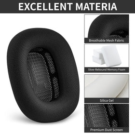 Moxuanze AirPods Max sweat-resistant cushions for all-day comfort
