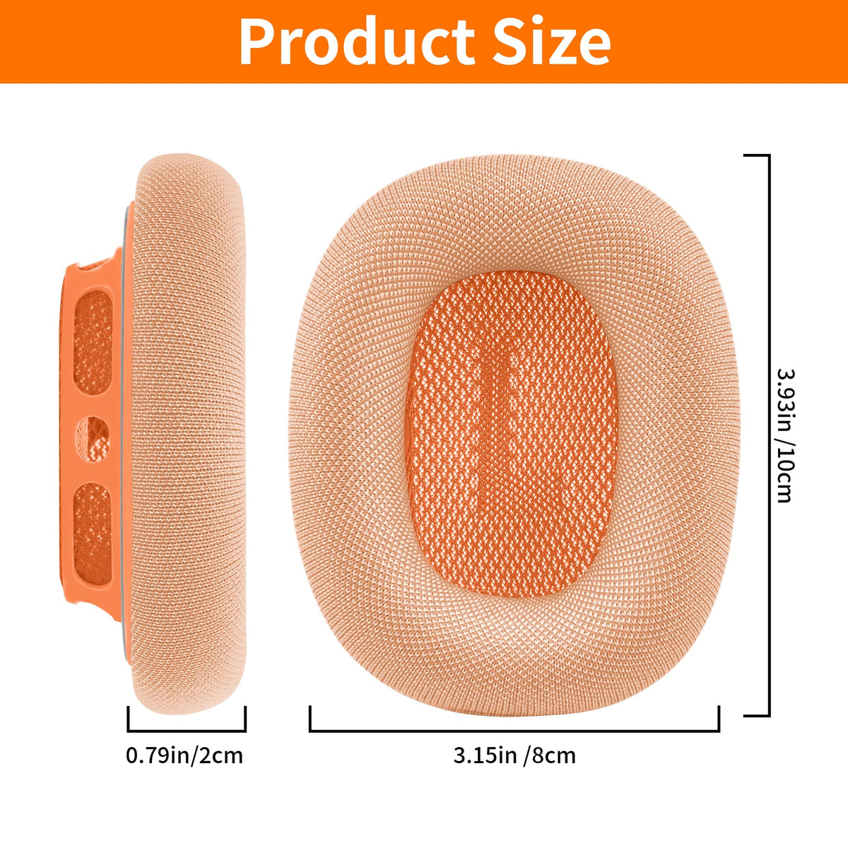 Moxuanze strong magnets secure AirPods Max cushions without shifting