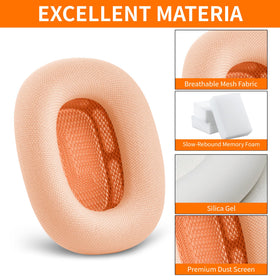 Moxuanze sweat-resistant ear pads ideal for workouts and warm environments