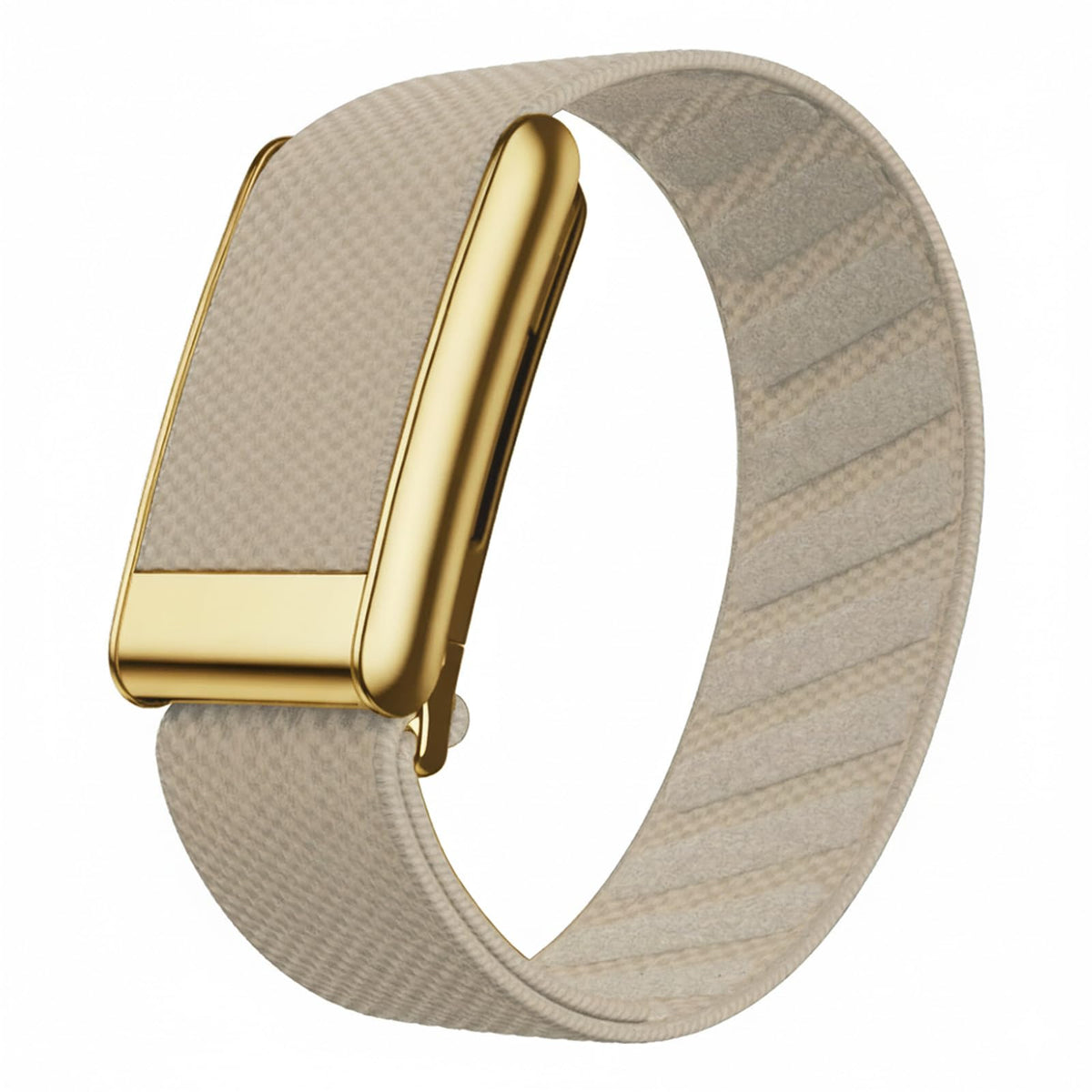 MOXVNEX band on wrist during run demonstrating secure fit and motion stability