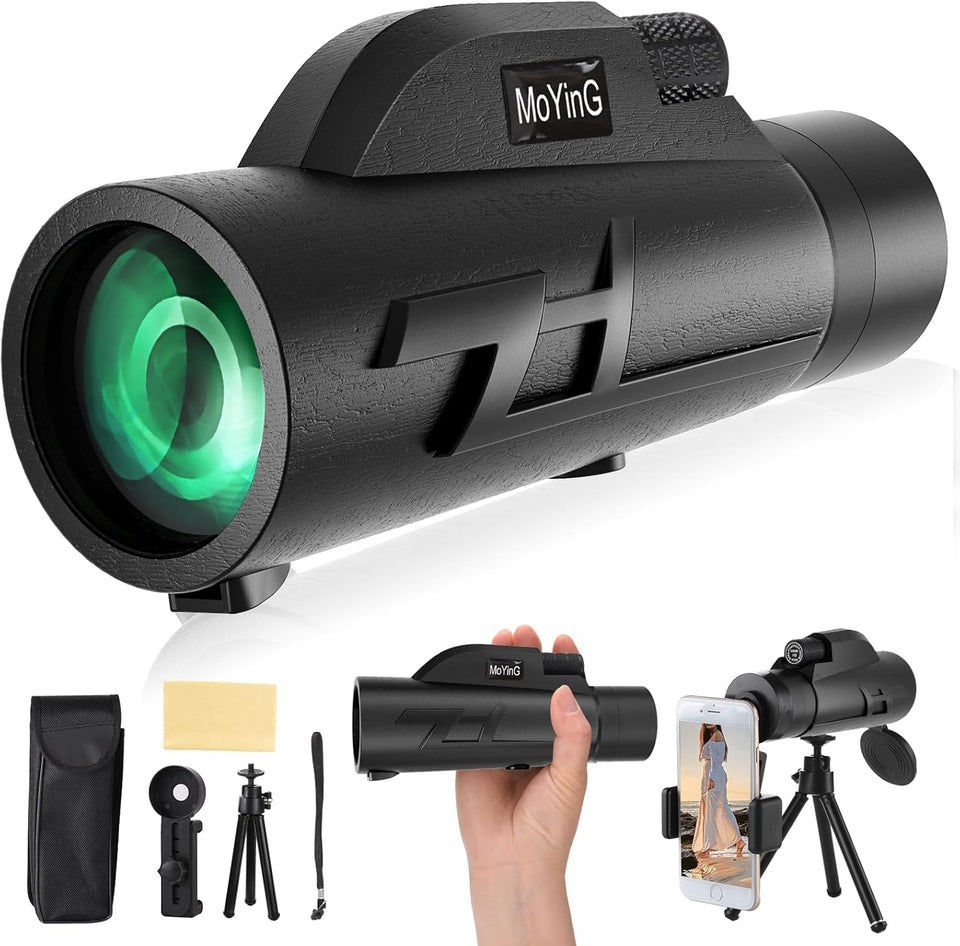 MoYinG 20x50 monocular for bird watching with crisp distant birds