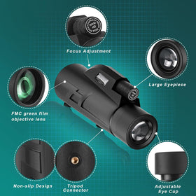 MoYinG 20x50 monocular for wildlife observation in natural settings