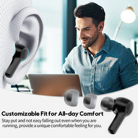 MOZOTER DBK02 ergonomic fit ensures comfort during extended use.