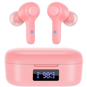 MOZOTER earbuds pair instantly when the case opens for quick setup.