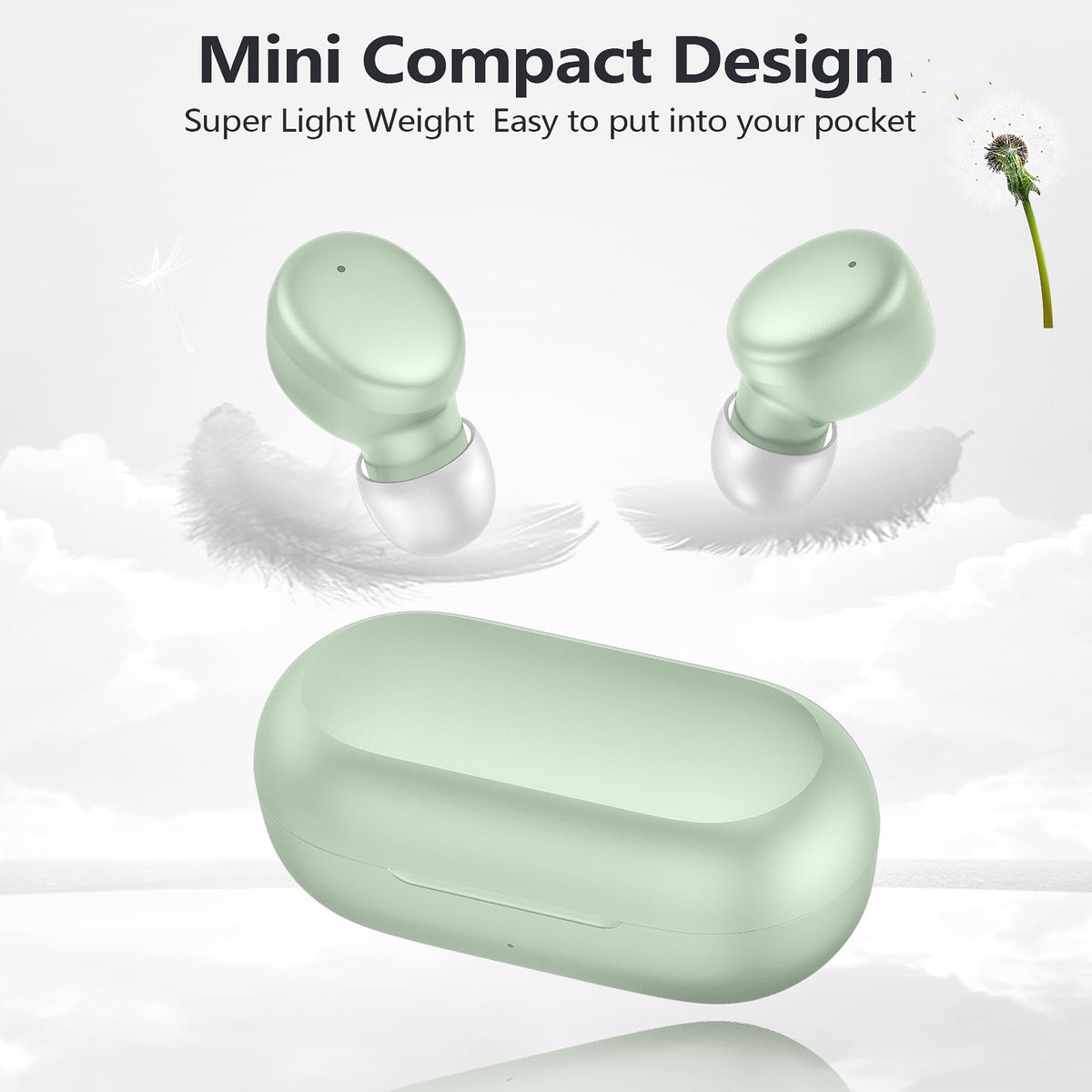 MOZOTER S8 Mini earbuds with 10 mm drivers delivering strong bass and clear treble