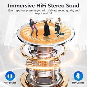 Mozoter S8 Mini touch controls enable effortless playback and calls.