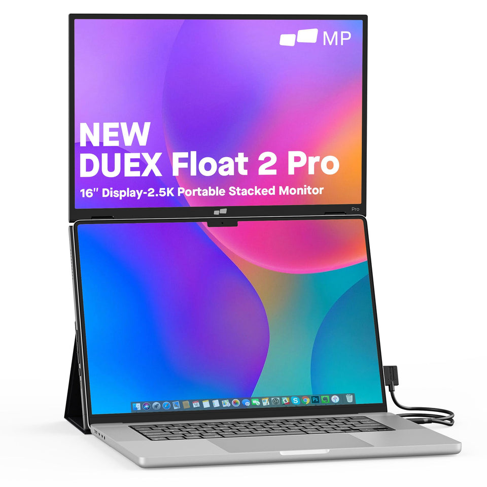 MP Duex Float 2 Pro 16-inch panel offers crisp 2.5K visuals on the go.