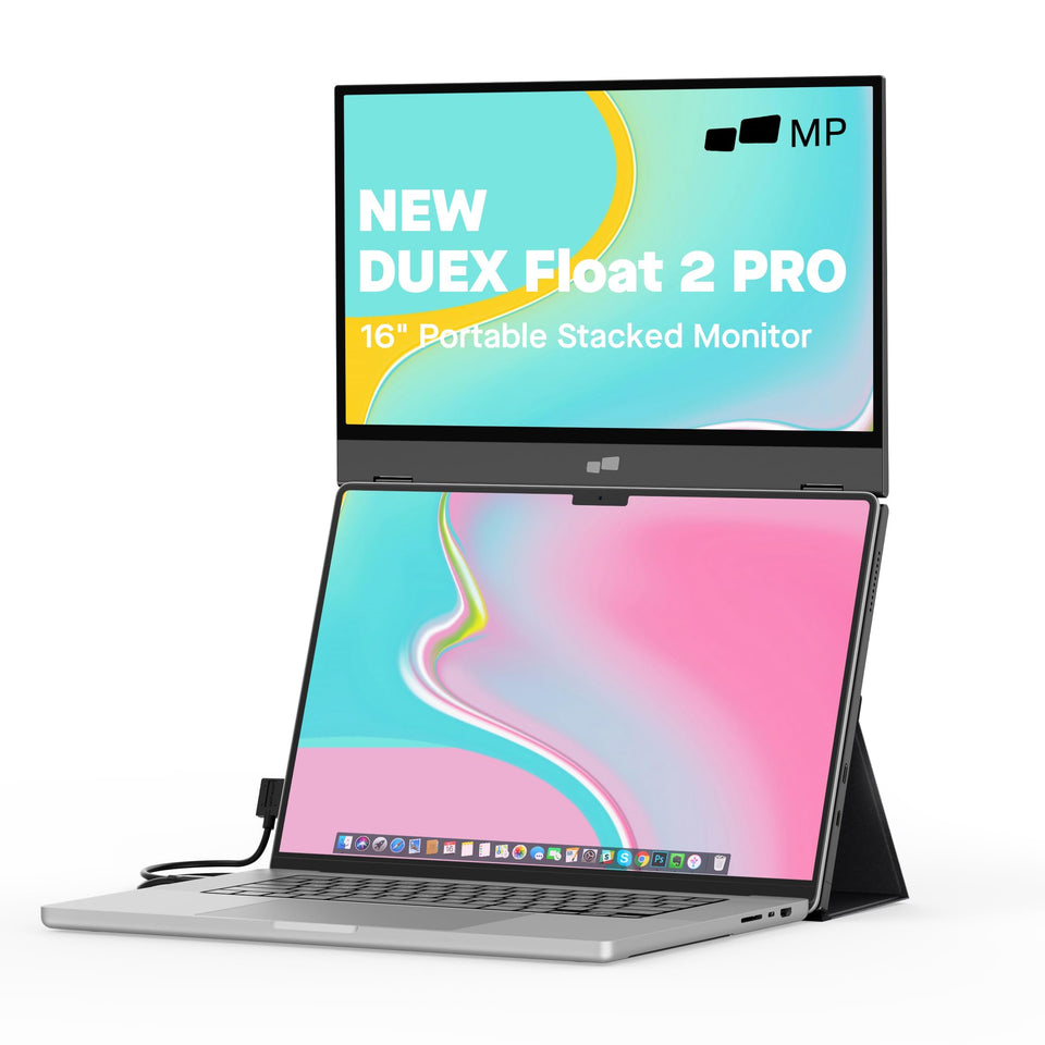 MP Duex Float 2 Pro 16-inch display with vivid 2.5K visuals for mobile work