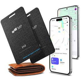 MP front packaging showing two slim tracker cards and benefits