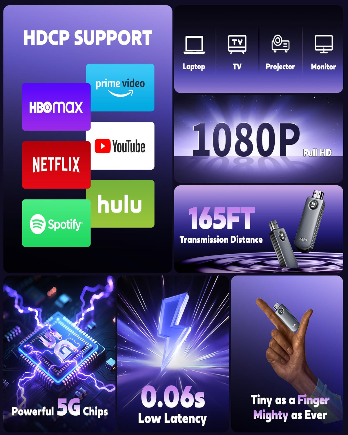 MpioLife 4K to 1080p decode delivers sharp video with low latency
