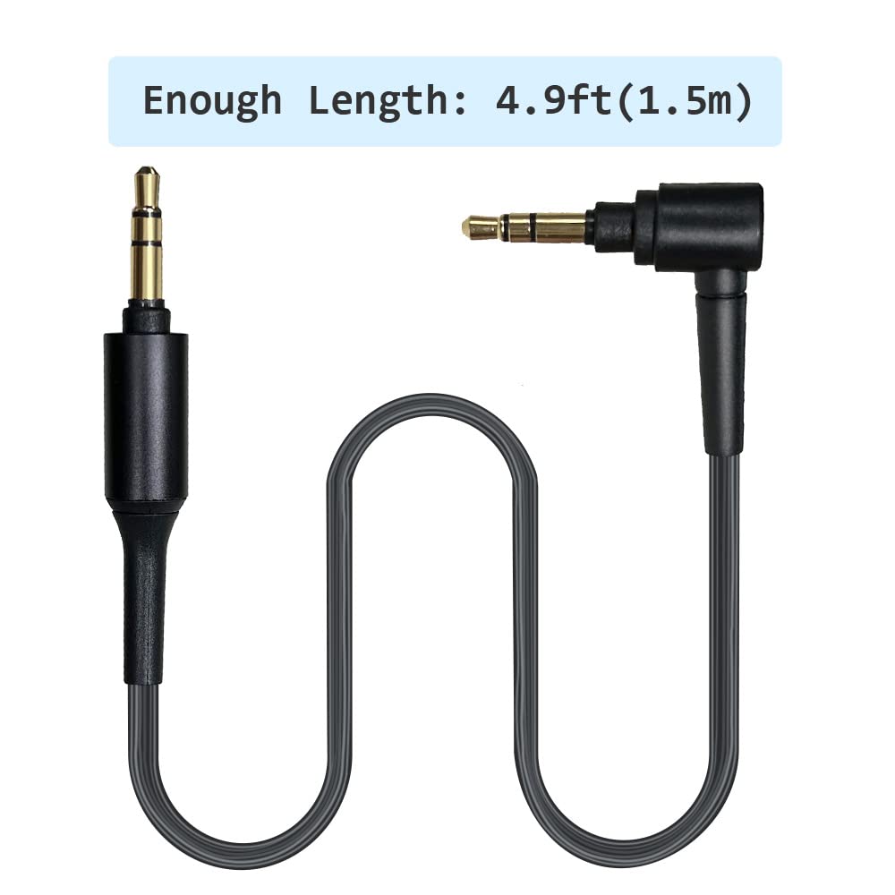 Packaging area showing included cable and 30-day replacement policy