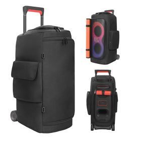 MRINCA cover front view showing perfect fit and speaker protection benefit