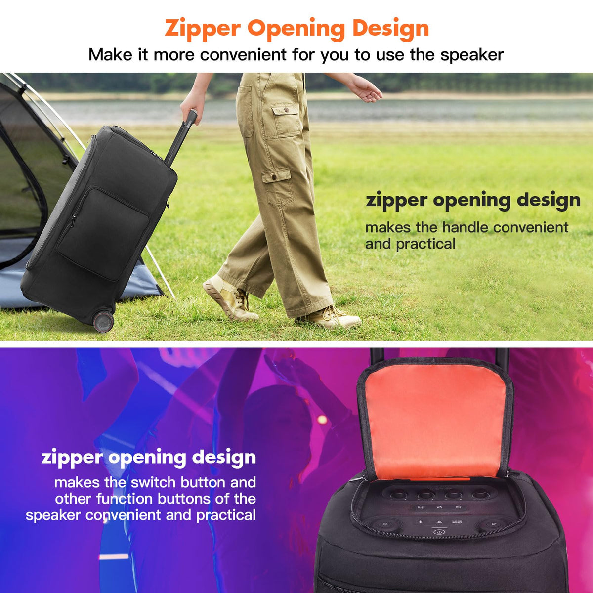 MRINCA open-bottom design showing ventilation to prevent overheating