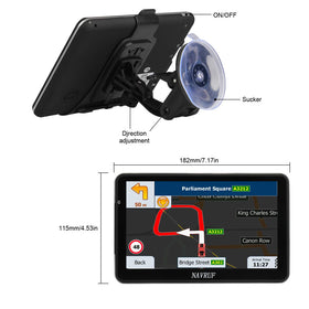 MRSXWPY voice navigation options with customizable speech for safer driving.